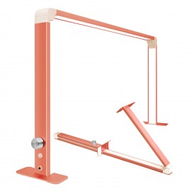 33inch Nail Lamp, Eyelash Technology Lamp, Beautician Half Moon Lamp, Portable Folding Beauty Lamp, Dimmable, For Eyelash Extension, Tattoo U-shaped Lamp