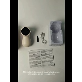 Rechargeable Fabric Shaver with Digital Display | Long-lasting Battery, USB Charging, Ideal for Home and Travel, Perfect Christmas Gift