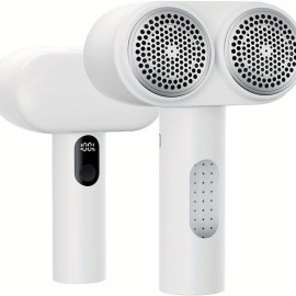 Handzee Electric Fabric Shaver, a Dual Motor Device for Removing Lint And Pilling from Sweaters And Furniture, Featuring a Powerful Two-Speed Portable Design