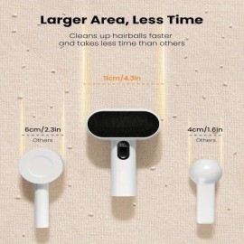 Handzee Electric Fabric Shaver, a Dual Motor Device for Removing Lint And Pilling from Sweaters And Furniture, Featuring a Powerful Two-Speed Portable Design