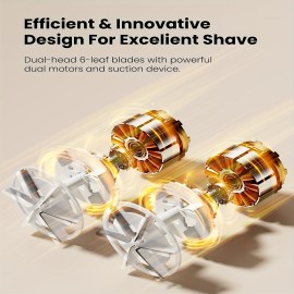 Handzee Electric Fabric Shaver, a Dual Motor Device for Removing Lint And Pilling from Sweaters And Furniture, Featuring a Powerful Two-Speed Portable Design