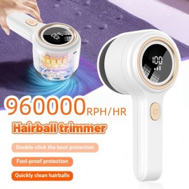 New Upgraded Portable Multi-Functional Ball Trimmer, USB-C Fast Charging, Electric Fabric Hair Remover with LED Smart Digital Display, Powerful Motor, Fleece Remover, Sofa Ball Trimmer, Cleaning Tool for Clothes, Bedding, Carpets