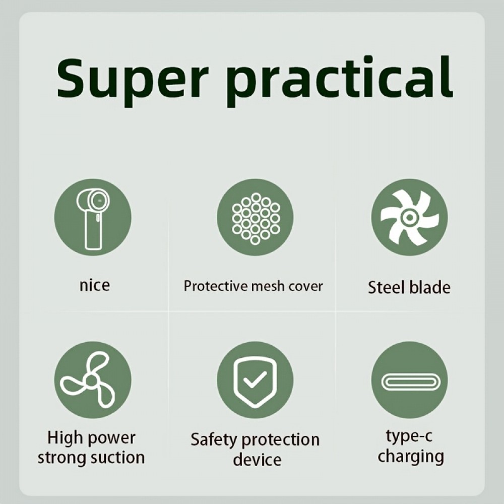 Hair Trimmer Fabric Shaver | 2-Speed Adjustment, Thickened Steel Mesh & Sharp Steel , Strong Suction for Clothes, Sweaters, Cotton Jackets & Sofa, Safe for Expensive Fabrics, Type-C Charging