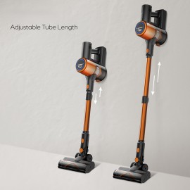 Cordless Stick Vacuum Cleaner, 45min Runtime, Lightweight For Carpets & Hard Floors, Rechargeable Pet Hair Vacuum With HEPA Filter - Ideal For Home, Car, Pet Owners