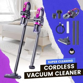 Cordless 4-In-1 Stick/Handheld Vacuum Cleaner for Carpets And Floors, Ideal for Pet Hair, Versatile for Home And Car Use